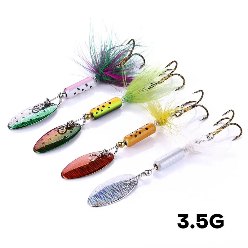 Fishing Hook Offset - Металлические приманки VIB, 1 шт., 3,5