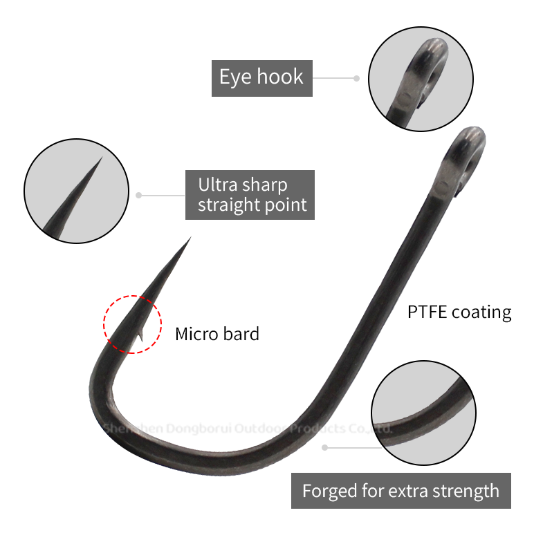 10 шт. Карповые рыболовные крю – обзор и цена Fishing Hook Assortment