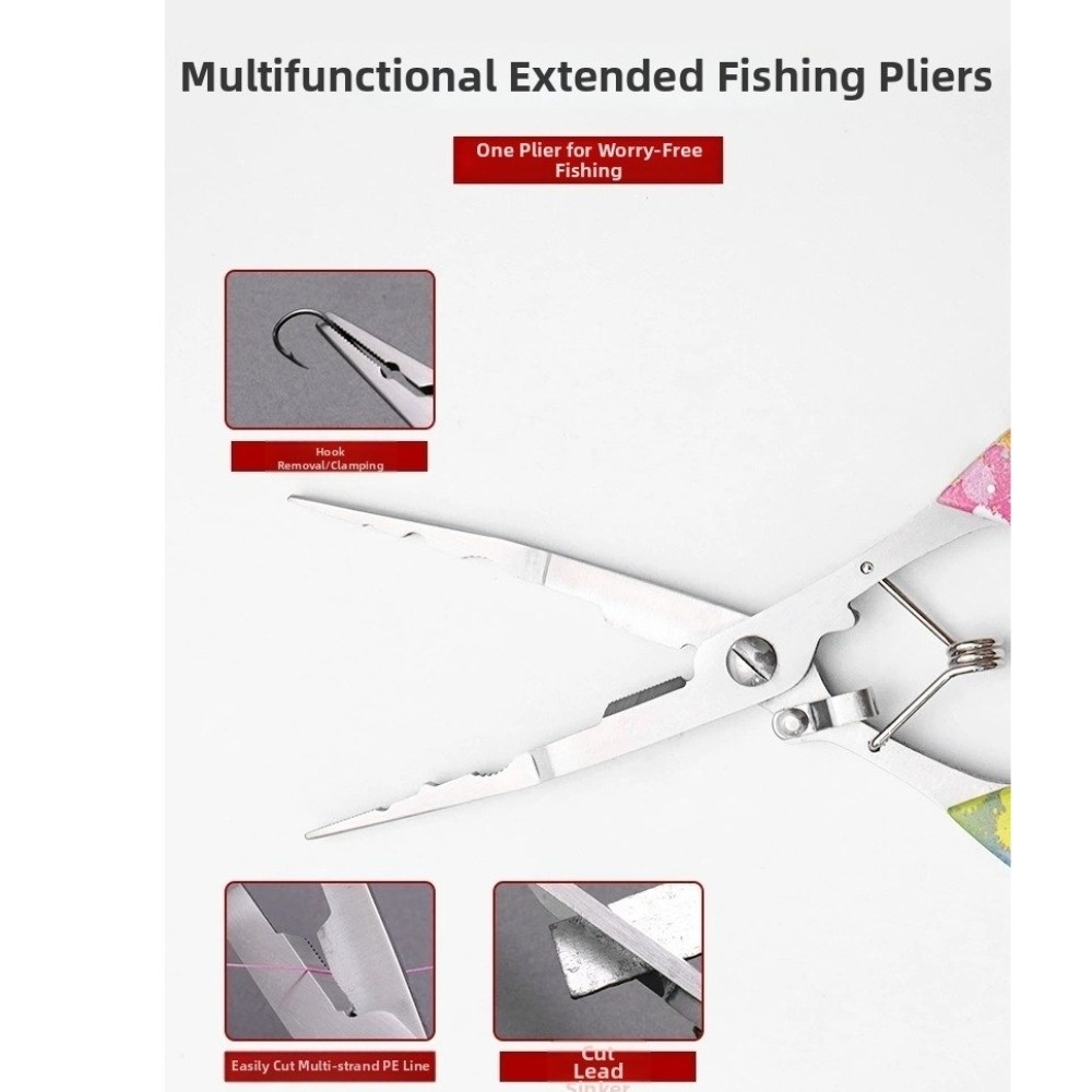 Рыболовные плоскогубцы из стал – обзор и цена Fishing Hook Size