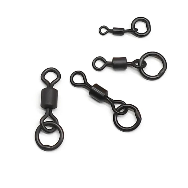 50 шт. микро-вертлюжков с гибк – обзор и цена Fishing Hook Size