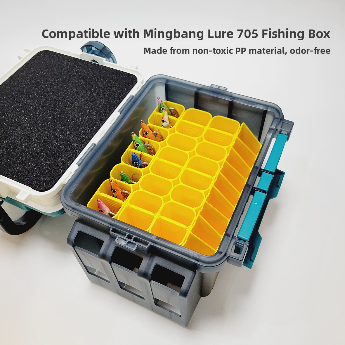 Коробка для хранения приманок  – обзор и цена Fishing Hook Box